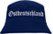 Ostdeutschland Fischerhut - Altdeutsch - Bedruckt - Bucket Hat Anglerhut Hut L/XL Dunkelblau