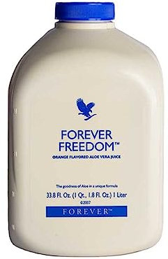 Forever Living Products Freedom 1000 ml Aloe-Gel mit Orangengeschmack mit Glucosamin, Chondroitin und MSM, glutenfrei