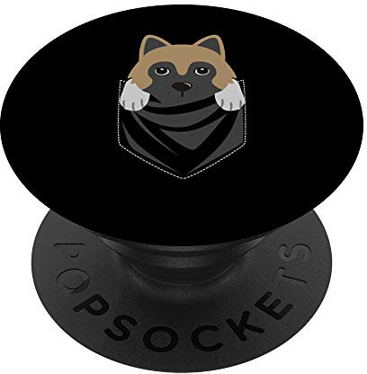 Graphique Pocket Akita Chien PopSockets Support et Grip pour Smartphones et Tablettes