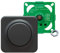 Ehmann 12 V LED-Dimmer T52.07 (5230x0700), 0-50W, Pulsweitenmodulation, inkl. Einzelplatzabdeckung Farbe: anthrazit, z.B. für Wohnmobil