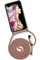 ONEFLOW Twist Case – Handyhülle mit Band für iPhone 12/12 Pro - Handykette zum Umhängen, Hülle mit Kette abnehmbar, Handy Umhängeband, Schutzhülle und Kordel – Rainbow