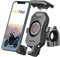 iMESTOU Soporte de Teléfono Móvil para Bicicleta o Motocicleta Giratorio 360° con Base de Aluminio Instalación sin Herramientas Universal para Smartphones de 4 a 7 Pulgadas