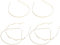 Lurrose 6 Stücke Goldene Metall Wellenlinie Stirnbänder Braut Haarreifen Elegante Kopfbedeckung Hochzeit Haarschmuck Für Frauen Mädchen