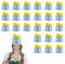 I LOVE FANCY DRESS Oktoberfest Bavarian Hats - Pack of 1 - Large Blue and White Bavarian Hat with Beer Stein Detail - Adults German Oktoberfest Hat