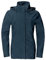 VAUDE Regenjacke - Rosemoor Jacket II, Regenjacke Damen wasserdicht und atmungsaktiv, funktionale 2-Lagen Outdoorjacke, Wassersäule 10.000 mm, Übergangsjacke oder Fahrradjacke