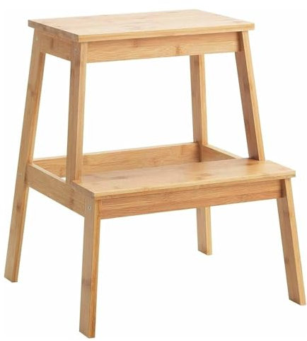 Step Stool 2 Tier Foot stool Suitable Kitchen Sink/Bath Stool/Bathroom Sink Assistance/Office Stool