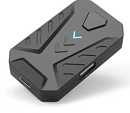 INTCHE Adaptateur de Convertisseur de Souris de Clavier de Jeu Mobile Portable Mix Lite ContrrLeur Mobile pour Adaptateur Android