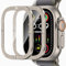 ZZDZZ 2 Pezzi Protezione Schermo Compatibile con Apple Watch Ultra/Ultra 2 49mm, HD Chiaro Anti-Graffio Vetro Temperato Film per iWatch 49mm (Numerico Originale)