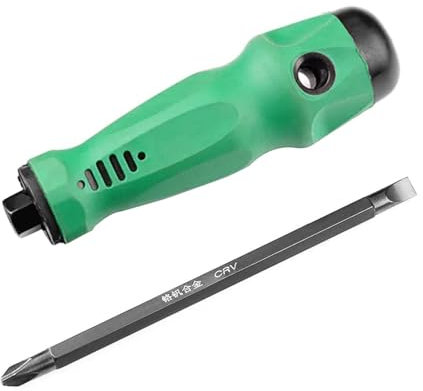 Multipurpose Dual Phillips and Slotted Flathead Screwdriver Set, 5mm Flat Head & Cross Head Reversible Screwdriver Repair Tool
