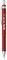 ROTRING Tikky Retro-Mechanismus, Metallic, Rot, 0,5 mm