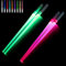 Dhqkqg 9 Farbe Leuchtende Essstäbchen, 2 Paar Lightsaber Chopsticks, Lichtschwert Essstäbchen, LED Essstäbchen Leuchtende, Lichtschwert Chopstick, für Küche Abendessen Parteien Bankette Sushi Besteck