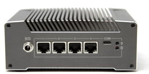 Protectli Vault V1410-4 Port, Micro Appliance/Mini PC - N5105, 4X 2.5G NICs, 8GB LPDDR RAM on-Board, 32GB eMMC on-Board