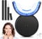 Zahnaufhellung Set mit 32 LED Licht, Teeth whitening kit, Gegen Gelbe Zähne, Rauchflecken, Schwarze Zähne, sicher für den Zahnschmelz, Schonend Zahnaufhellung zu Hause, 15 Minuten Zahnbleaching