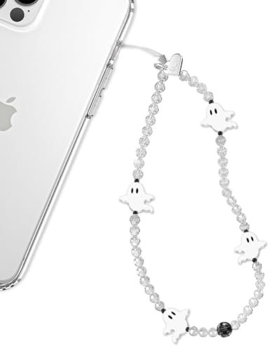 Velvet Caviar Phone Charm Wrist Strap - Cute Beaded Cellphone Wristlet - Lanyard Accessory for Women - Fits all Phone Cases including iPhone 15 Pro Max / 14 Pro Max / 13 Pro Max / 12 (Halloween