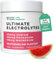 Ultimate Electrolytes Powder, 500mg Sodium, 500mg Potassium, 150mg Magnesium, 120g - 30 Servings, Pink Himalayan Salt for Hydration, Watermelon Flavour, Sweetened with Stevia - Love Life Supplements