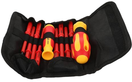 CANIGHT Complete Electrician Tool Kit Insulated Screwdriver Slotted Cross-Head Compatible