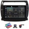 ZCBZBy Citroen C4 LA LC 2004-2014 Android 13 Radio estéreo automóvil Pantalla táctil de 9 pulgadas Reproductor automático WiFi 4G incorporado CarPlay inalámbrico DSP Navegación GPS RDS DAB + Radio BT