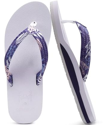 KuaiLu Ciabatte Infradito Donna Estive Arch Support Spiaggia Mare Antiscivo