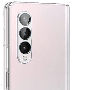 PHONILLICO Protection Caméra pour Samsung Galaxy Z Fold 3 [Lot de 2] Verre Trempé Transparent Lentille Appareil Photo Arrière Film Protection Anti Rayure