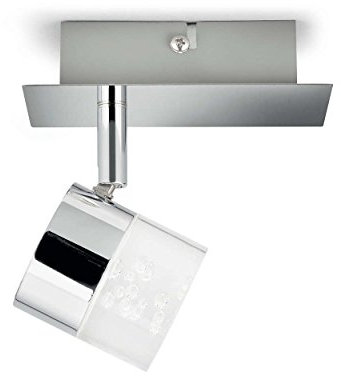 Philips myLiving 5014611p1 Innenraum Rail Lighting Spot 5 W chrom Lichtspot – Punkt-Licht (chrom, Innenraum, Rail Lighting Spot, IP20, METALL, Schlafzimmer, Küche, Wohnzimmer)