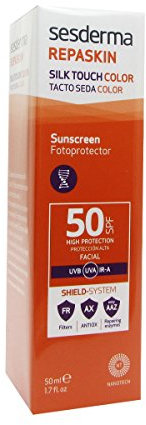 Sesderma Repaskin Fotoprotector Spf50 Tacto Seda Color 50Ml 50 g