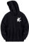 OLIPHEE Herren Kapuzenpullover mit Cry Baby Trauriges Mädchen Druck Hoodie ASchwarz-2 4XL