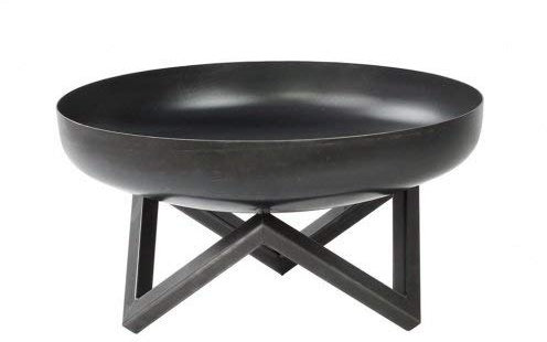 Feuerkorb Feuerschale Pan 10 Garten Gartenfeuer 60 70 80 cm Schwarz Pflanzenschale Terrassenfeuer Auswahl-Pan10-Schwarz E00462-60cm