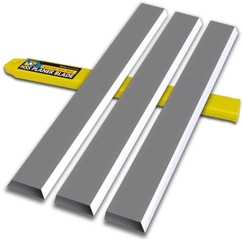 10-1/4 HSS Planer blades Knives Replacement For Grizzly G0675 JET JPT260, Axminster AT107PT, AT129PT, Startrite K260 Woodworking Thickness Planer 260x25x3mm 3pcs