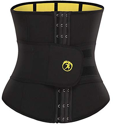SEXYWG Schlankheitsgürtel Damen Sweat Waist Trimmer Bauchtrainer Schweißgürtel Neopren Bauch Trainingsgerät Waist Belt