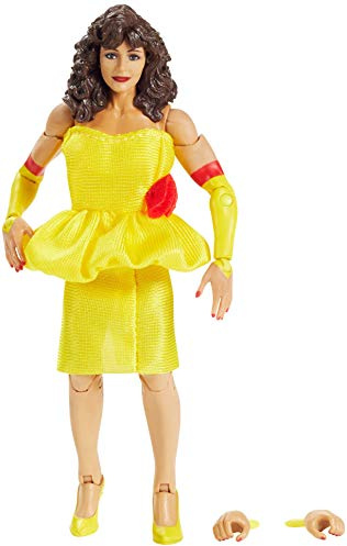 Miss Elizabeth WElite Collection Deluxe Action Figure with Realistic Facial Detailing, Iconic Ring Gear & Accessories, Multi (GKY10)WE