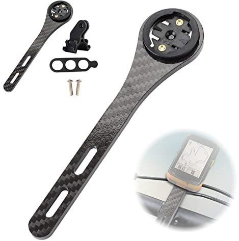 Eddwiin Bike Computer Holder - Road Bike Cycling Computer Holder Integrated Handlebar Stem for Garmin for Bryton Series