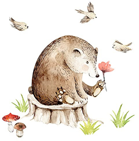 Little Deco Bär & Vögel DL212-35