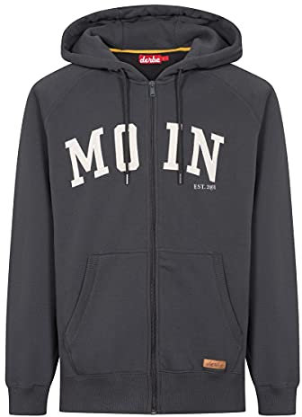 Derbe Herren Pullover, Farbe:dunkelgrau, Größe:M