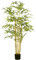 HOMCOM Bambù in Vaso Artificiale Alto 150cm, Pianta Finta Decorativa per Interno, Verde