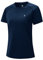 donbobo Damen Sport T-Shirt Running Fitness Shirts Oberteile T-Shirts Kurzarm Laufshirt Atmungsaktiv Schnell Trocken Elastisch Yoga Gym Fitness Trainingsshirt (Dunkelblau, M)