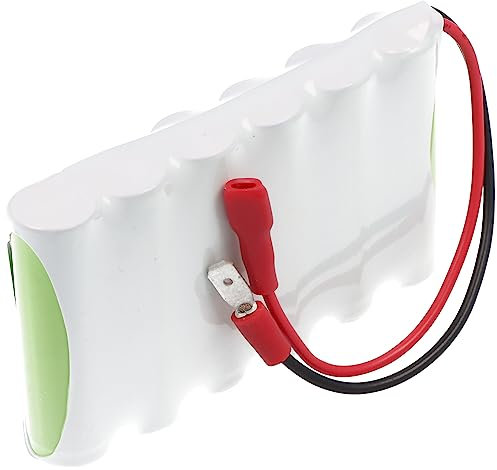 Batterie compatible avec Bosch 1687335002, 1 687 335 002, avec prise Faston 4,8 mm et câble de 10 cm, 7,2 V, 900 mAh