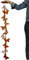 Terma Gartenstecker Set Rost Rankstab Schmetterling XXL Gartenfigur groß, Metallfigur Garten Tiere Figuren für den Garten rostdeko Figur Tiere aus rost deko Metall Rankgitter