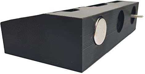 VlaMiTex H1 Waffenschrank Pistolen Halterung für Waffentresor (Für 1 Pistole + 3 Mag. - P1M3)