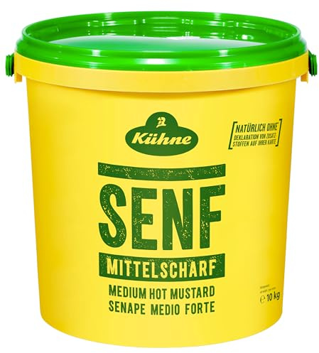 Kühne Senf mittelscharf, 10kg
