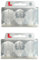 LSTYLE Dart Flights L1 EZ Fantom Clear | 2 Sets von 3 | für Soft & Steel Tip Darts
