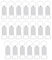 sourcing map 20Pcs Sublimation Metal Bottle Opener Keychain, Blank Transfer Sublimation Key Rings for DIY Personalized Sublimation Photos (3.1x9.4cm)