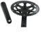 Doppia corona design, guarnitura quadrata conica da 170 mm per bici da strada, ebike (tipo B)