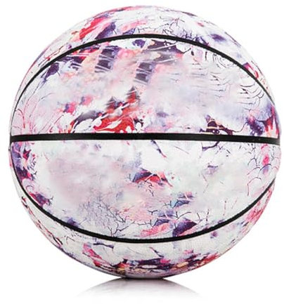 Basketball leuchtet im Dunkeln, beleuchteter Basketball | Basketball aus Gummi umwickelt mit Nylon und PU-Leder | Multifunktions-Trainingsbälle mit besserem Grip,