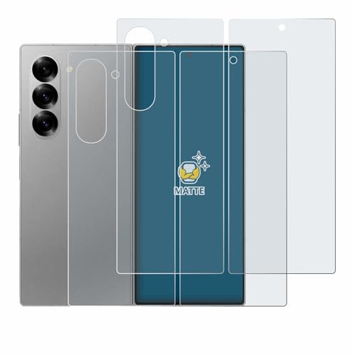 BROTECT Schutzfolie für Samsung Galaxy Z Fold 6 5G | (Display+Rückseite) 2 Stück Entspiegelnder Displayschutz Made in Germany Matte Folie Anti-Reflex Einfache Montage