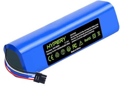 14.4V 6000mAh Ersatz Li-ion Akku für Eufy Robovac L70 Hybrid, T2190, Teilenummer INR18650 M26-4S2P, Staubsauger Akku für Lenovo LR1/ T1 Pro, Proscenic M8/M7 Pro, Arnagar S8 pro