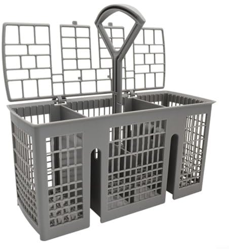 EpheyFIF Cutlery Basket For Bosch, For Siemens, For Bauknecht Dishwashers - Heavy Duty Replacement Utensil Holder, Adjustable Dishwasher Silverware Organizer Tray With Design