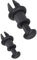 GLILAR Halteband Hutablage Kompatibel Mit Seat Für Altea 2004–2009 Für Arona 2018–2021 Für Leon 2000–2013 2 Stück Auto-Hutablage Schnur-Clips Halter Drehaufhänger 1M6867574A