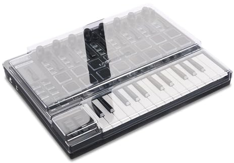 Decksaver Cover for Reloop Keypad Pro - Super-Durable Polycarbonate Protective lid in Smoked Clear Colour, Made in The UK - The Producers' Choice for Unbeatable Protection