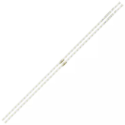 PFCFPNMTGV Tira de retroiluminación LED for TV Samsung, compatible con modelos 40_NU7100F, UE40NU7192U, UE40NU7100, UA40NU7300J, LM41-00550A, 2 o 6 unidades Tira de luz para TV(2PCS(1TV))