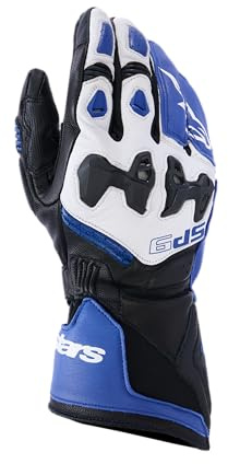 Alpinestars SP-9 Motorradhandschuhe, blau/weiß, M